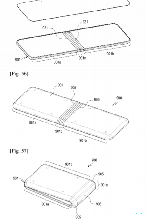 Samsung Patent für faltbare Geräte